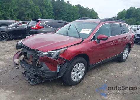 2018 Subaru Outback 2.5I Premium from USA, damaged, VIN 4S4BSAHC3J3294786